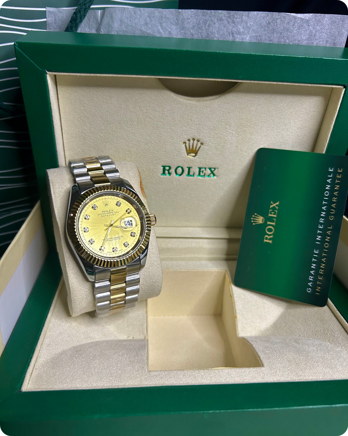 Rolx Date-Just GOLD