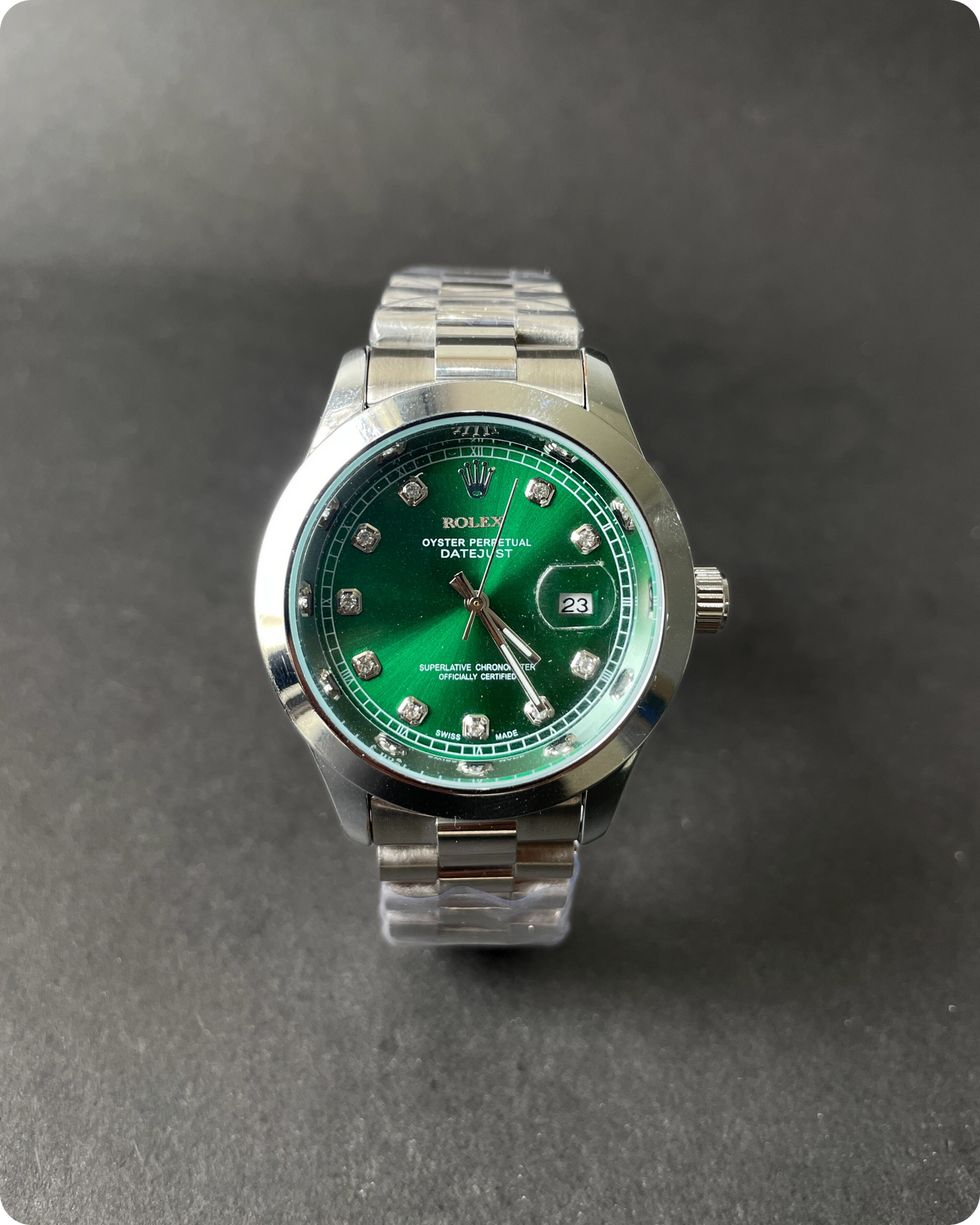 Rolx Datejust – Green Diamond Dial