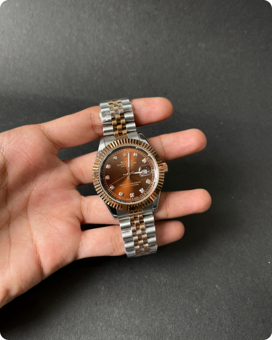 Rolx Datejust – Chocolate Diamond Dial