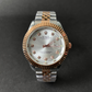 Rolx Datejust – Silver & Rose Gold
