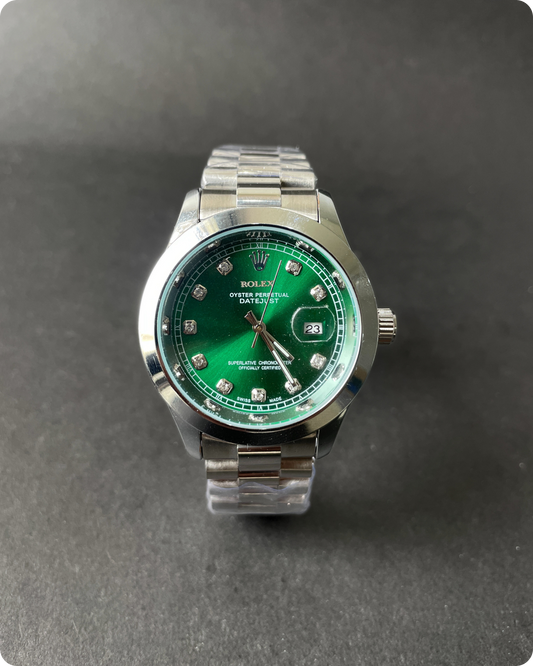 Rolx Datejust – Green Diamond Dial