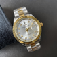 Rolx Date-Just Beige