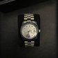 Rolx Date Just silver Diamond Dial