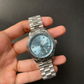 Rolx Datejust – Ice Blue Diamond Dial