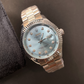 Rolx Datejust – Ice Blue Diamond Dial